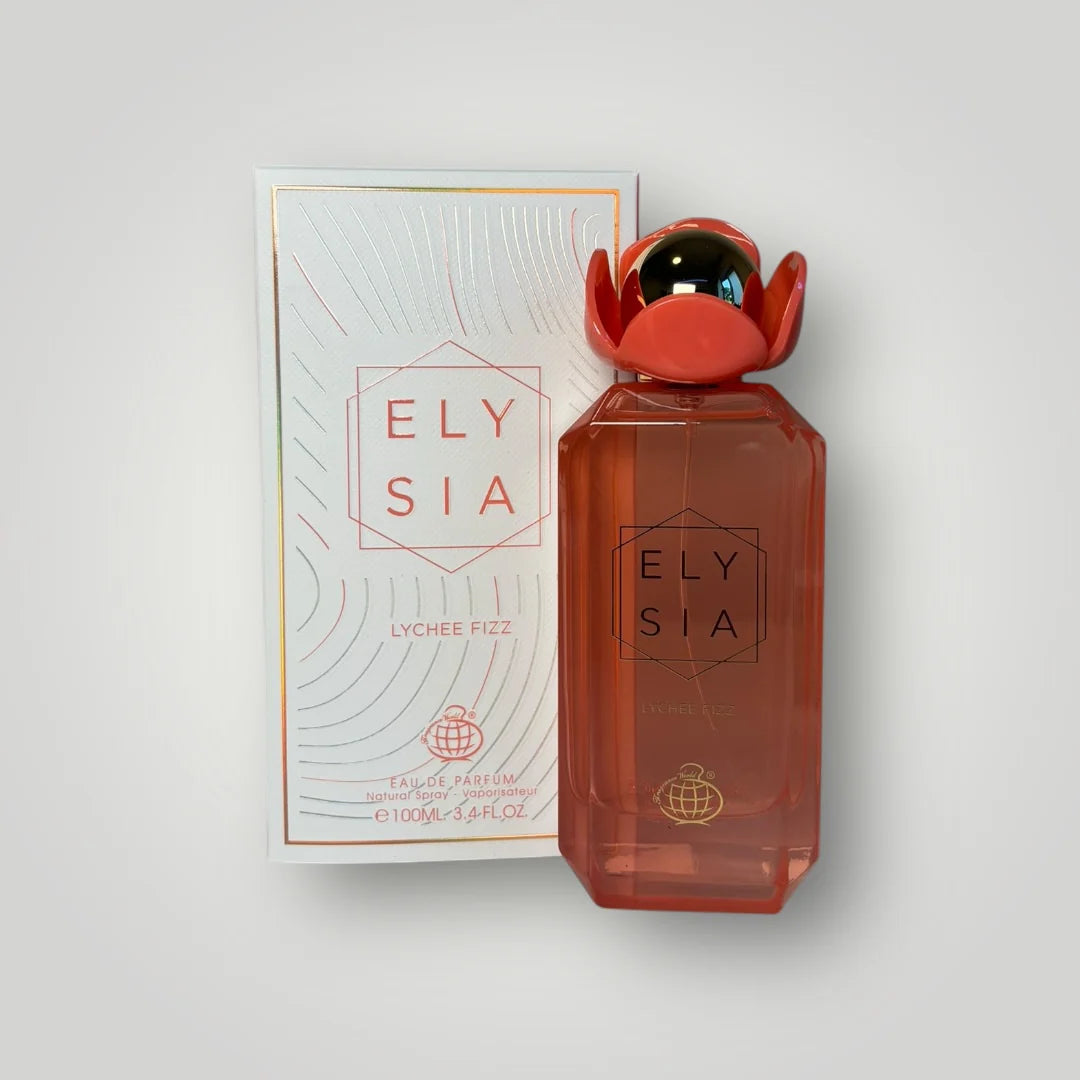 Elysia Lychee Fizz 100ml EDP by Fragrance World (Inspired by Sparkling Lychee)