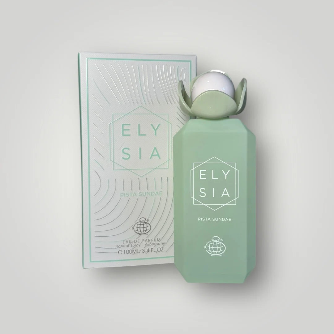 Elysia Pista Sundae 100ml EDP by Fragrance World (Inspired by Yum Pistachio)